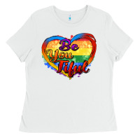 White be you tiful Ladies Tee - Zillion Design Studio