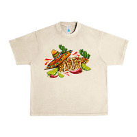Sandshell mexican elote corn sombrero lime and  cactus Urban Heavy Tee - AdoDesignShop