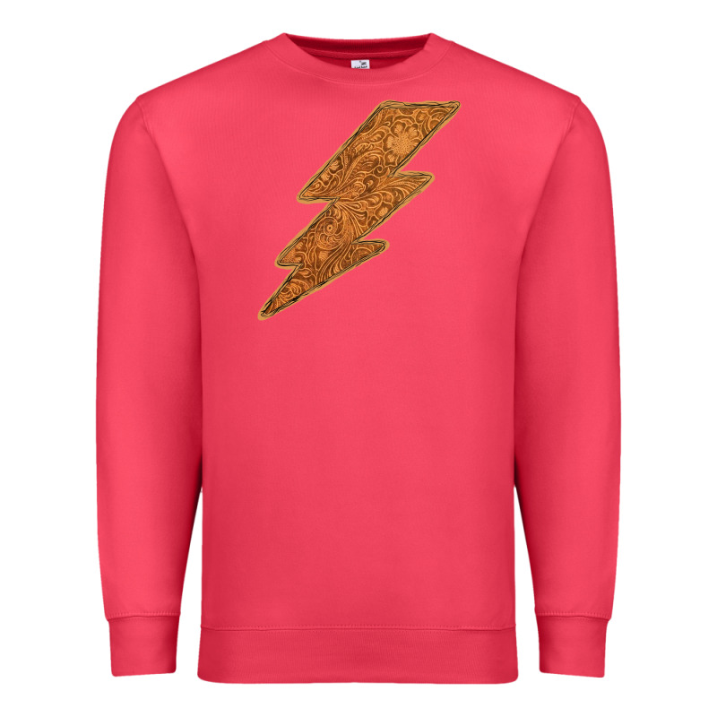 Western Vintage Pattern Lightning Premium Sweatshirt by Bettercallsaul | Teevron
