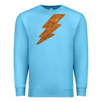 Ocean Blue Western Vintage Pattern Lightning Premium Sweatshirt - Bettercallsaul
