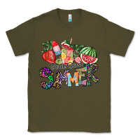 Army Green Sweet Sweet Summer Classic Tee - CowhideDigitalArt