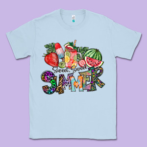 Sweet Sweet Summer Classic Tee Designed By Cowhidedigitalart