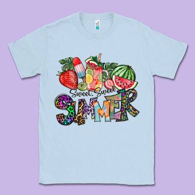 Sweet Sweet Summer Classic Tee Designed By Cowhidedigitalart