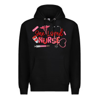 Black one loved nurse Premium Hoodie - texasbilliewilder