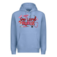Colony Blue one loved nurse Premium Hoodie - texasbilliewilder