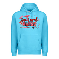 Ocean Blue one loved nurse Premium Hoodie - texasbilliewilder
