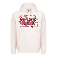 Pale Pink one loved nurse Premium Hoodie - texasbilliewilder