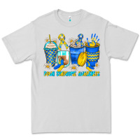 Dove Grey down syndrome coffee cups Premium Tee - Zillion Design Studio