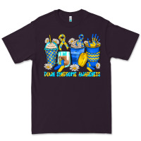 Plum down syndrome coffee cups Premium Tee - Zillion Design Studio