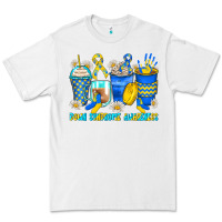 White down syndrome coffee cups Premium Tee - Zillion Design Studio