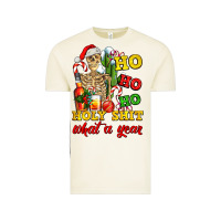Vintage Arctic Christmas ho ho ho holy shit what a year skeleton Vintage Tee - AdoDesignShop