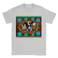 Moon Dust western baby cow turquoise gemstones  leopards Classic Tee - BarkalooDesign