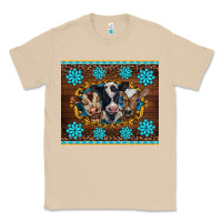 Mushroom western baby cow turquoise gemstones  leopards Classic Tee - BarkalooDesign