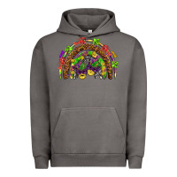 Pigment Tornado Mardi Gras rainbow Urban Hoodie - HowdyJamesFarm