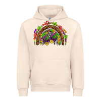 Sandshell Mardi Gras rainbow Urban Hoodie - HowdyJamesFarm