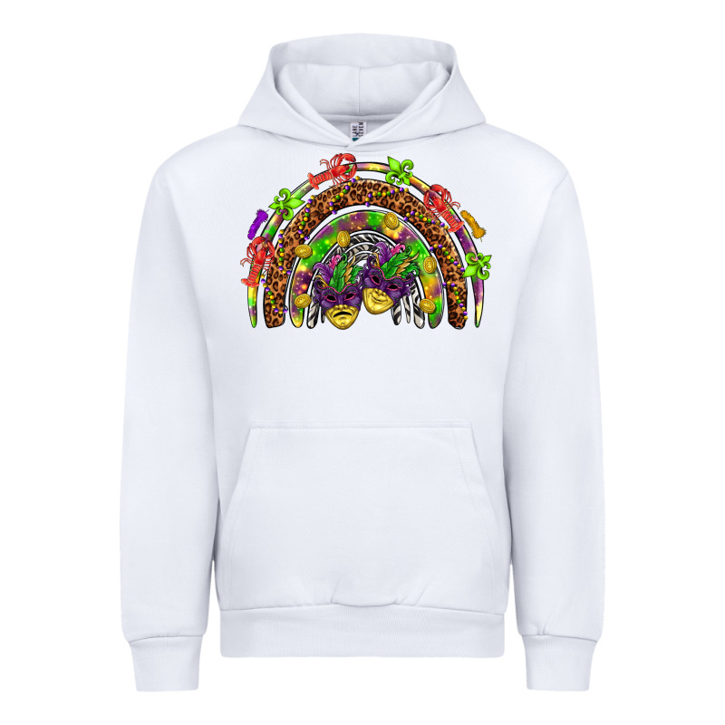 Mardi Gras Rainbow Urban Hoodie by HowdyJamesFarm | Teevron