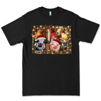 Black christmas farm animals Premium Tee - RanaPortraitStore