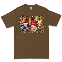 Cacao christmas farm animals Premium Tee - RanaPortraitStore