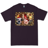 Plum christmas farm animals Premium Tee - RanaPortraitStore