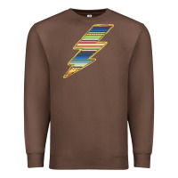 Chestnut Yellow Aztec Patterned Lightning Premium Sweatshirt - Bettercallsaul