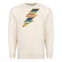 Sandshell Yellow Aztec Patterned Lightning Premium Sweatshirt - Bettercallsaul