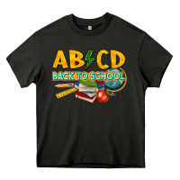 Asphalt abcd back to school Heavy Core Tee - texasbilliewilder