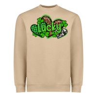 Mushroom st patricks day lucky western hearts Heavyweight Sweatshirt - Artiststas