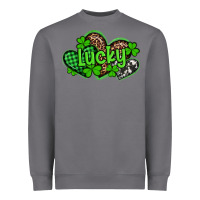 Storm st patricks day lucky western hearts Heavyweight Sweatshirt - Artiststas