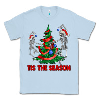 Dusty Blue tis the season Classic Tee - AdoDesignShop