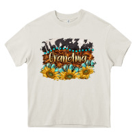 Cream western grandma Heavy Core Tee - BarkalooDesign
