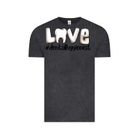 Vintage Black love dental hygienist Vintage Tee - AdoDesignShop