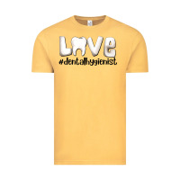 Vintage Mustard love dental hygienist Vintage Tee - AdoDesignShop