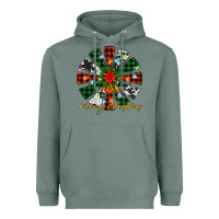 Sage merry christmas windmill Heavyweight Hoodie - Jasminsmagicworld