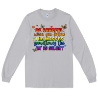 Moon Dust be careful when you follow the masses sometimes th Long Sleeve Tee - MaliasSmallBusiness