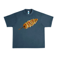 Midnight Navy Mexican elote corn Urban Heavy Tee - AdoDesignShop