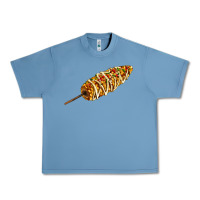 Pebble Blue Mexican elote corn Urban Heavy Tee - AdoDesignShop
