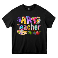 Black art teacher Heavy Core Tee - texasbilliewilder