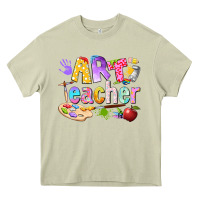 Mossy art teacher Heavy Core Tee - texasbilliewilder