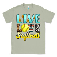 Matcha live love softball Classic Tee - LillyAllenDesigns