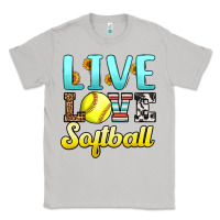 Moon Dust live love softball Classic Tee - LillyAllenDesigns