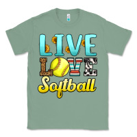 Sage live love softball Classic Tee - LillyAllenDesigns