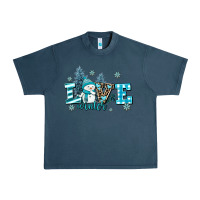 Midnight Navy love winter Urban Heavy Tee - AdoDesignShop