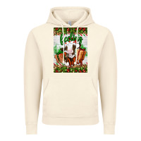 Vintage Artic Christmas feeling jolly cow Vintage Hoodie - Artiststas
