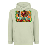 Matcha merry christmas cactus Heavyweight Hoodie - Jasminsmagicworld