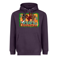 Plum merry christmas cactus Heavyweight Hoodie - Jasminsmagicworld