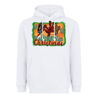 White merry christmas cactus Heavyweight Hoodie - Jasminsmagicworld