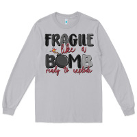 Moon Dust fragile like a bomb ready to explode Long Sleeve Tee - MaliasSmallBusiness