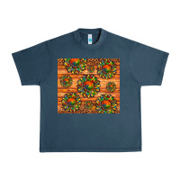Midnight Navy autism awareness cowhide leopard sunflower Urban Heavy Tee - Artiststas