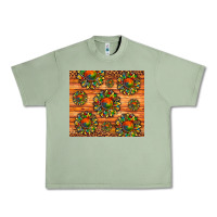 Oil Green autism awareness cowhide leopard sunflower Urban Heavy Tee - Artiststas