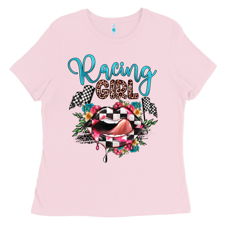 Racing Girl Ladies Tee by JahusDesignShop | Teevron